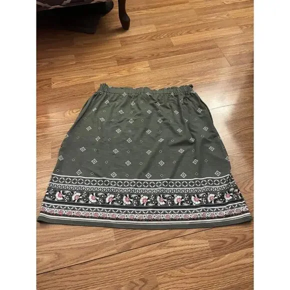 J Jill Printed Skirt Size Small - Picture 8 of 9